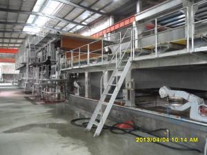 2011年2月，嵊州天宇紙業(yè)4000/350普瓦紙機(jī)順利出紙
